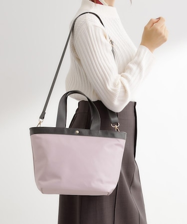 【撥水】テープ2WAYトート