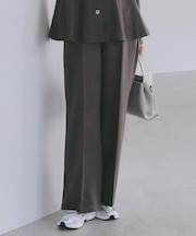【カセット服】洗えるストレートワイドパンツ
