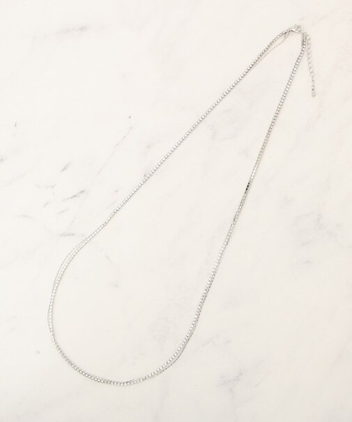 ビジューレーン2連ネックレス