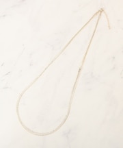 ビジューレーン2連ネックレス