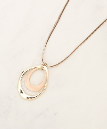 コードメタル2連ネックレス