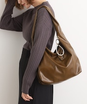 パール調チャームワンショルダー