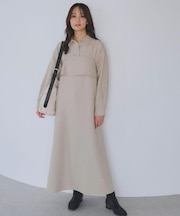 【カセット服】洗えるAラインキャミワンピース