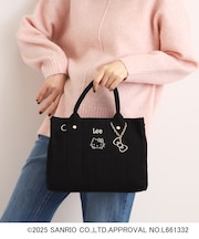 【ハローキティ】Lee別注ポケット刺繍スクエアトート
