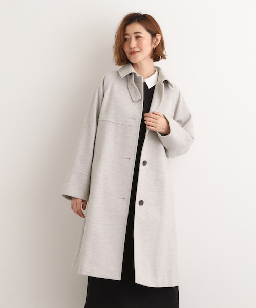 【高級】LEONARD　レオナール カシミヤ100% ロングコート　L~XL ゆゆ様専用 未使用品LEONARD レオナール カシミヤ100% ロング コート