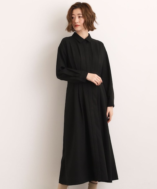 品よくまとう、大人のシャツワンピース