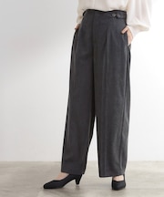 コーデュロイワイドパンツ