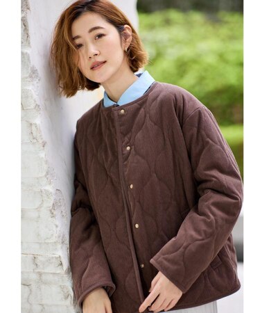 【2WAY・リバーシブル】大人が着たい上品コーデュロイジャケット