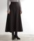 へリンボンツイードフレアマキシスカート