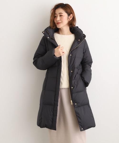 名品アウター/800FP・多機能】つつまれダウンロング｜グローブの通販