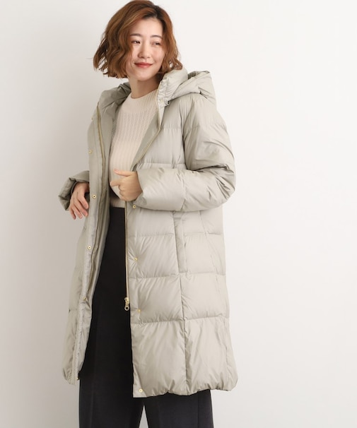 【名品アウター/800FP・多機能】つつまれダウンロング