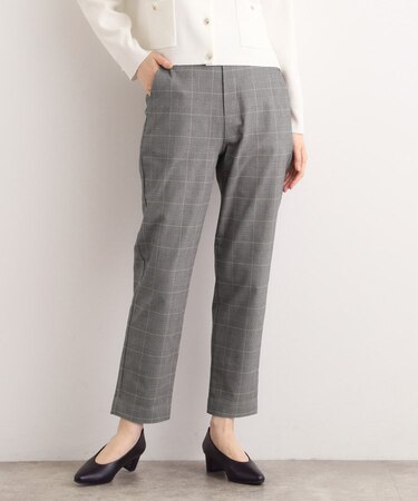 【選べる着丈/多機能】裏起毛ハイパーストレッチテーパードパンツ