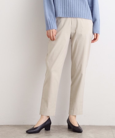 【選べる着丈/多機能】裏起毛ハイパーストレッチテーパードパンツ