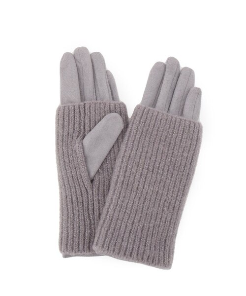 レディースの手袋（グレー）の通販｜&mall（アンドモール）三井