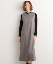 【2WAY/美シルエット】着こなし自在のジャンドレワンピース