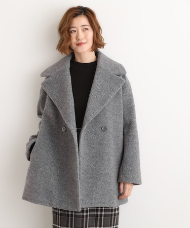 ふんわりまとう、オーバーサイズテーラーコート