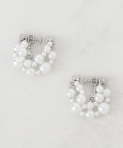 メニーパール調イヤリング