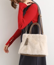 タックタッセルエコファー2WAYトート