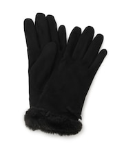 ミニリボンリストフェイクファーグローブ