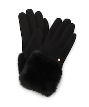 リストオーバーフェイクファー杢調グローブ