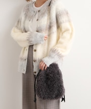 プードル巾着チェーンショルダー