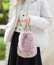 プードル巾着チェーンショルダー