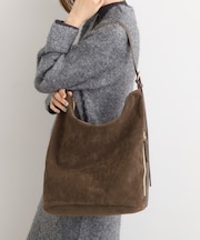 スエード調コンビワンンショルダー