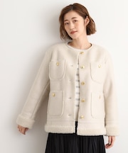 フェイクムートンボアジャケット