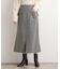 クラシカルツイード Aラインスカート