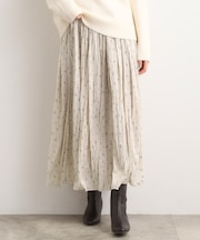 花柄アソートプリーツスカート