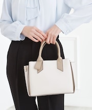 リボンハンドル2WAYトート