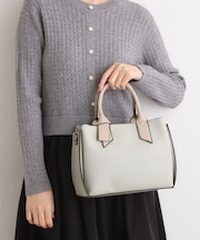 リボンハンドル2WAYトート