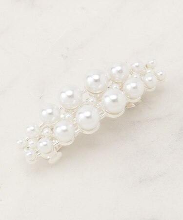 グラデーションパール調バレッタ