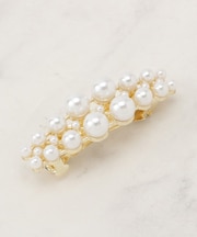 グラデーションパール調バレッタ