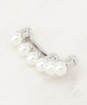 マグネットRラインパール調ブローチ