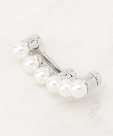 マグネットRラインパール調ブローチ