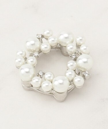 マグネットラウンドブローチ