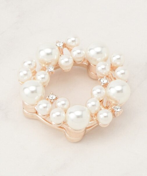 マグネットラウンドブローチ