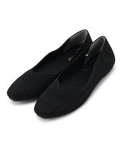 【人間工学】洗えるニットパンプス