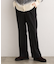 ストレッチ裏起毛ストレートパンツ