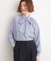 【マルチWAY】アソートボウタイブラウス【手洗いOK】