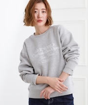 プレッピーロゴ裏起毛スウェット