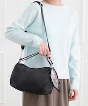 プリーツチェーンスカーフショルダー