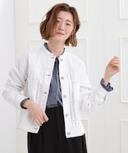 ライトオンスストレッチデニムジャケット