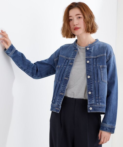 ライトオンスストレッチデニムジャケット