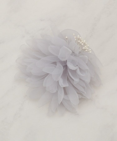 シフォンコサージュ