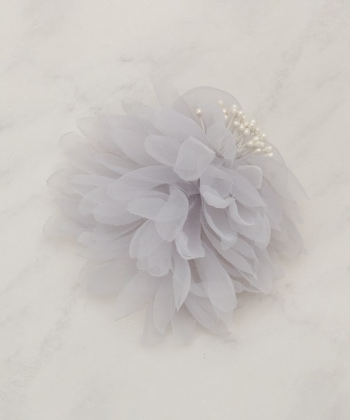 シフォンコサージュ