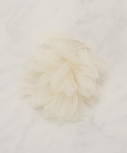 シフォンコサージュ