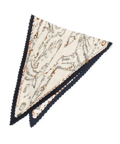 柄アソートプリーツスカーフ