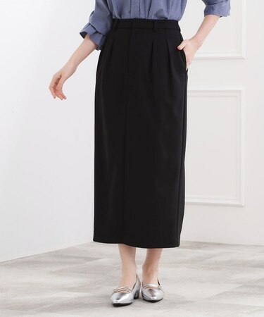カットツイルタックナロースカート